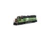 Burlington Northern GP50 Phase II #3126 With Tsunami2