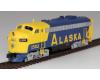 Alaska Railroad-Blue/Yellow F7A #1502 With ESU LokSound