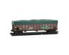 Burlington Northern Santa Fe With Tarp Covers Weathered 3-Pack