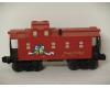 Christmas (Happy Holidays) square window caboose #16547 (used)