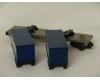 Lionel Lines flatcar #16323 with trailers (used)