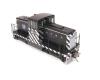 Santa Fe (Zebra Stripe Scheme) GE 44 Tonner #468 With ESU LokSound