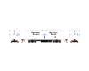 Southern Pacific Railroad Police C-50-9 Caboose #4709 With Lights