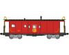 Kansas City Southern Deramus Red International Bay Window Caboose #300
