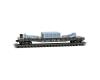 Atlantic Coast Line 50' Flat Car Fishbelly Side #77272 With Load