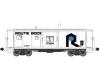 Route Rock White International Phase 4 Bay Window Caboose #17112