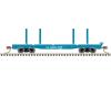 Great Northern 45' logging flatcar #68564