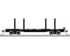 Northern Pacific 45' logging flatcar #120549