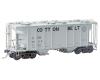 Cotton Belt PS-2 2-Bay 2003 CF Covered Hopper #77112