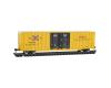 TTX 60' rib side double plug door high-cube boxcar #667107