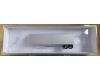 unlettered silver 40' corrugated trailer