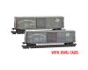 Gulf Mobile & Ohio weathered boxcar 2-pack