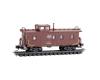New York Central 34' Wood Sheathed Caboose With Straight Cupola #19450