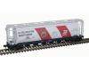 Burlington Northern bicentennial 6-bay cylindrical hopper #443045