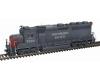 Southern Pacific GP40-2 phase 3 #7668 with LokSound