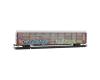 Norfolk Southern weathered 89' tri-level closed auto rack # 992536