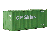 CP Ships 20' Container #3611013