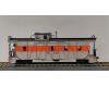 Western Pacific Caboose #625 Square End (Orange & Silver)