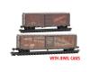 Western Pacific Weathered Boxcar 2-Pack