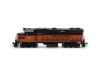Milwaukee Road GP38-2 #363 With Tsunami2