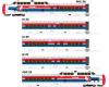Amtrak (late scheme) 5-car UAC TurboTrain with LokSound<br /><strong>Scale:</strong> HO