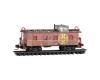 Atchison Topeka & Santa Fe Weathered Caboose 3-Pack