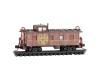 Atchison Topeka & Santa Fe Weathered Caboose 3-Pack