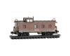 Atchison Topeka & Santa Fe Weathered Caboose 3-Pack