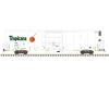 Tropicana (safety stripes #1) 64' Trinity reefer #3044