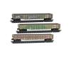 Burlington Northern Weathered 3-Pack In Jewel Cases