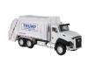Donald J. Trump flatcar with garbage truck