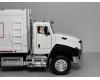Donald J. Trump flatcar with garbage truck