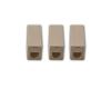 RJ12 Modular Adapter-3 Pack