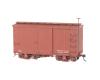 Oxide Red Data Only 18' Box Car (2-Per Box)