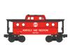 Norfolk & Western N5C porthole caboose from set