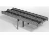 100 foot double track thru girder bridge kit