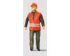 Individual Figure - Railway Personel Modern Switchman with Safety Vest
