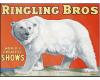 Ringling Bros. tin sign replica 4-pack