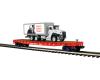 Donald J. Trump flatcar with box truck