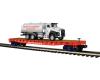 Donald J. Trump flatcar with tanker truck