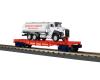 Donald J. Trump flatcar with tanker truck