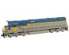 2-Rail Unpowered Delaware & Hudson C628 #603
