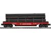 Canadian National scale operating log dump car