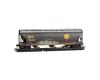 Kansas City Southern weathered covered hopper 3-pack