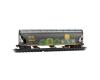 Kansas City Southern weathered covered hopper 3-pack