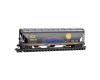 Kansas City Southern weathered covered hopper 3-pack