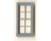 O Scale 8 Pane Window 4-pack