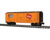 Milwaukee Road 40' steel sided power meter boxcar