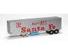 Santa Fe 40' Fruehauf fluted side volume van #F40683R