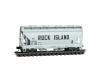Rock Island 2-Bay Covered Hopper #12031